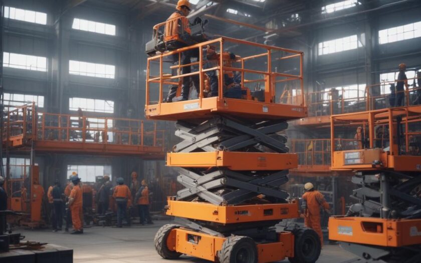 Ремонт ножничных и коленчатых подъёмников: основные этапы и требования к техническому обслуживанию