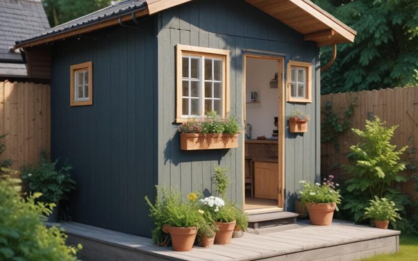 Хозблок для дачи под ключ: ориентировочная стоимость от 35000 рублей