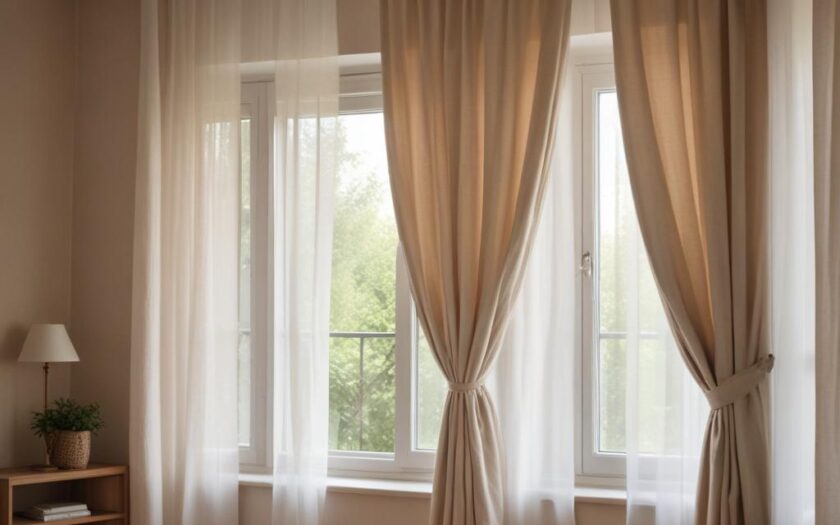 Пошив штор для спальни: выбор материалов и дизайна