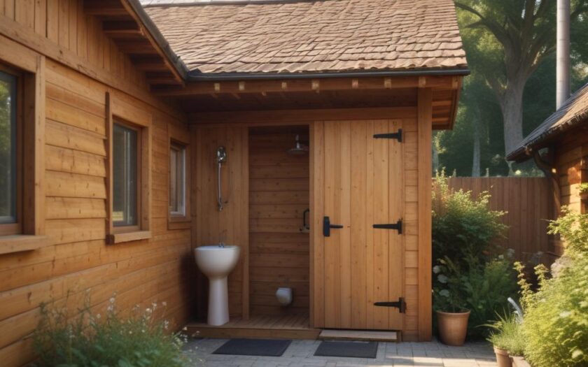 Хозблок с душем и туалетом для дачи как выбрать и на что обратить внимание