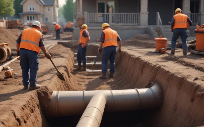 Монтаж канализации в частном доме: ориентировочные цены на услуги