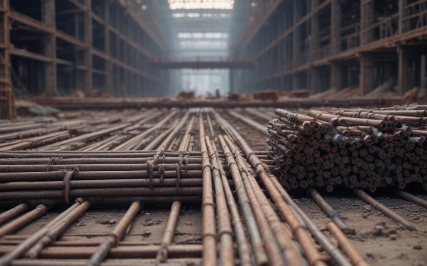 Цены на арматуру за тонну начинаются от 300 000 тенге