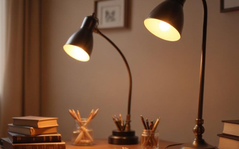 Настольные лампы: виды конструкций, характеристики освещения и критерии выбора